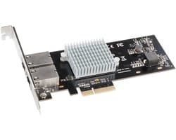 Sonnet Presto G10E-2X-E3 Geoptimaliseerd voor Thunderbolt netwerkkaart zilver