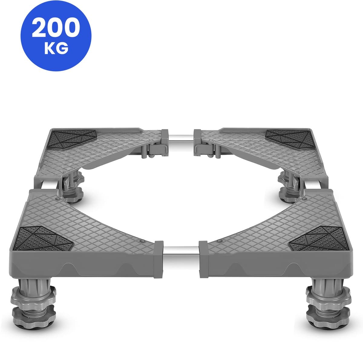 VanDijck Wasmachine Verhoger - 4 Poten - Verstelbaar 40-67 cm - Max 200 kg — afbeelding 1