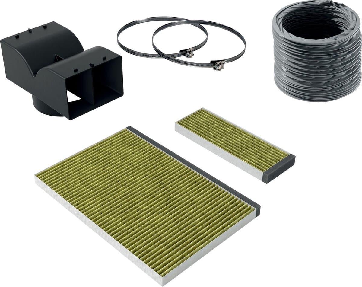 Bosch DWZ1AK1I6 CleanAir Plus - Starterset Recirculatie — afbeelding 1