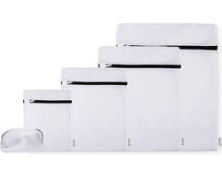 Loti Living Waszakken 5 stuks - Waszakken voor wasgoed - Waszak groot - 16x16 - 25x30 - 30x40 - 40x50 - 50x60