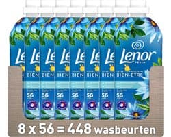 Lenor - Fresh - Zeebries – 8x 1176 ml – Wasverzachter - 448 Wasbeurten | Voordeelverpakking