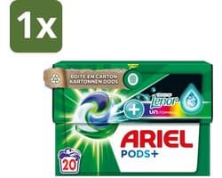 Ariel Original - Touch of Lenor Unstoppables - Wasmiddelcapsules - Pods+ - Gekleurde Was - 20 Wasbeurten - 1 stuk