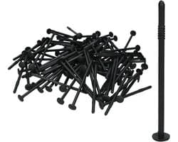 Kotarbau® - Tuinschroeven Set - 12 cm - 100 Stuks - Zwart