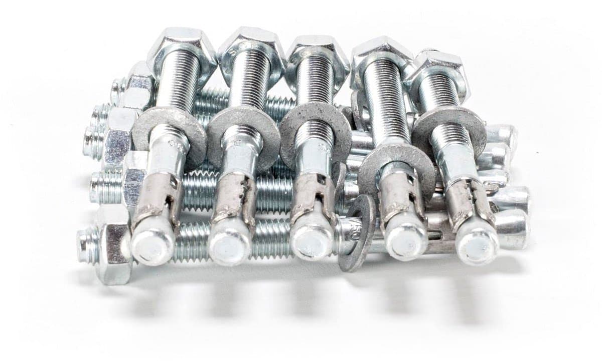 10 Stuk Pack Heavy-Duty M10 Bout Ankers — afbeelding 1