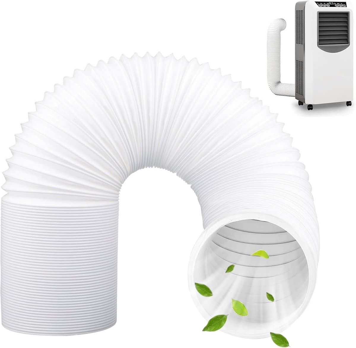 Flexibele Afvoerslang voor Airco en Droger - 200 cm Lengte en 13 cm Diameter — afbeelding 1