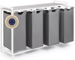 Core® Wasmand 4 Vakken - Wasmand - Wassorteerder - Crème- 8cm x 12cm x 4cm