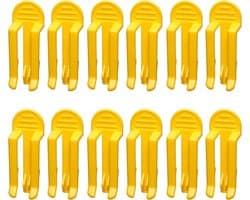 Set van 12 Stevige Clips voor Vuilniszakken - Universele Houder voor Vuilniszakken