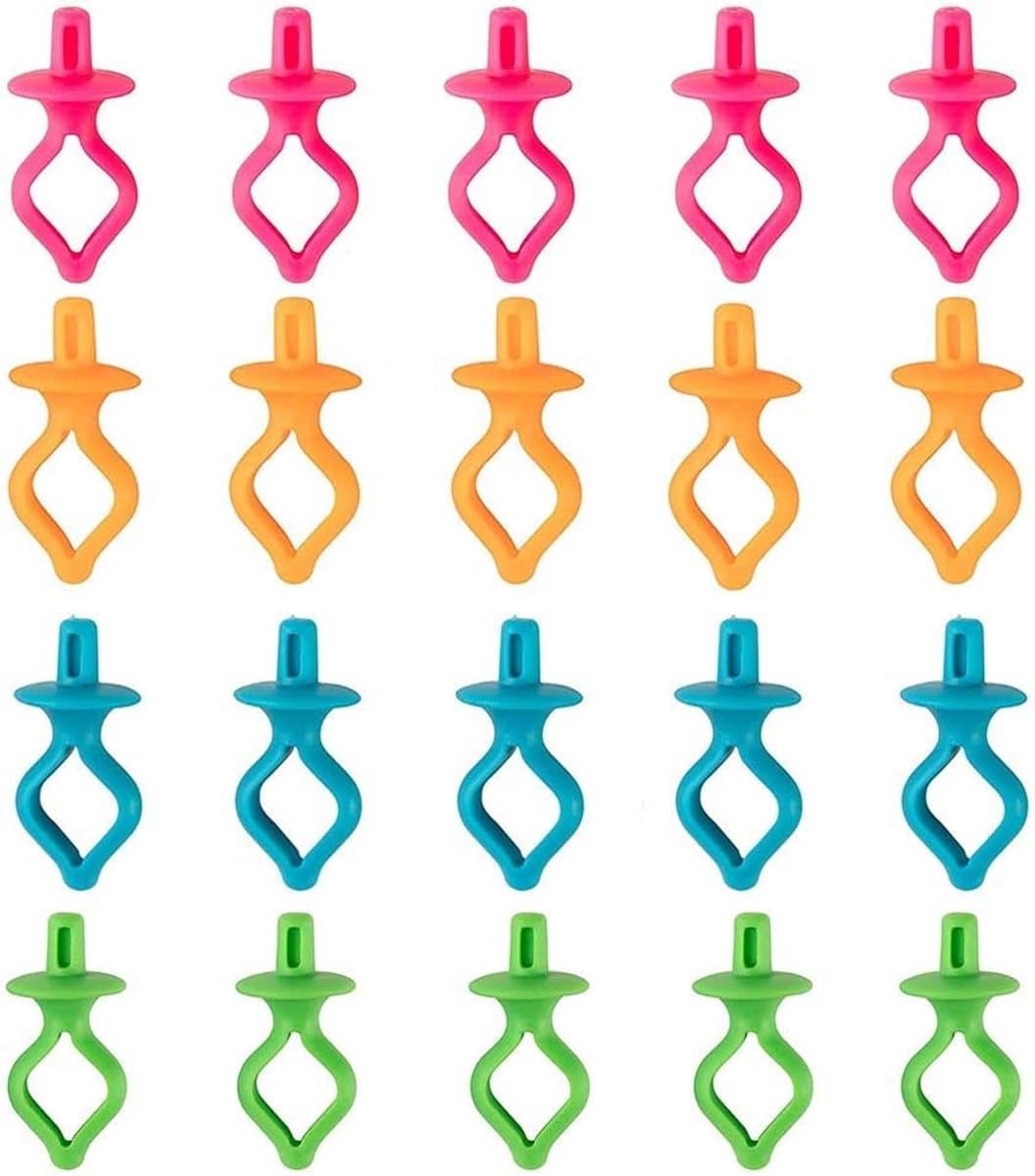 20 Stuks Spoelvaste Clips voor Naaimachine Draadspoelen - Universele Klemmen — afbeelding 1