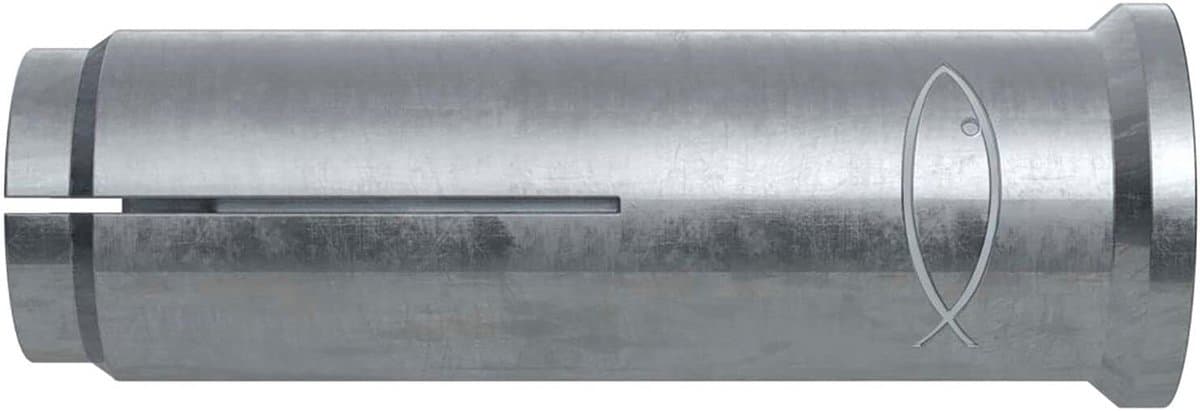 Inslaganker Gegalvaniseerd Staal met Binnendraad voor Betonnen Verankering - M6 x 30 mm (100 Stuks) — afbeelding 1
