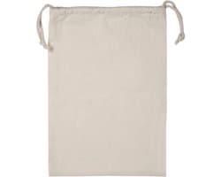 Waszak Dikke Canvas Katoenen Tas - Opbergtas voor Wasgoed - Huishoudelijke Waszak - Trekkoordsluiting - 22 * 28 cm - Biologisch Materiaal