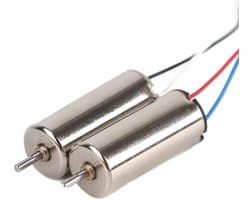 8520 Motor, 2 Stuks Holle Kop Drone Motor 0,15A 3-5V 35000-50000 RPM Draadloze Motor voor Quadcopter, 8,5 Mm X 20 Mm, 12 Cm Staartcircuit