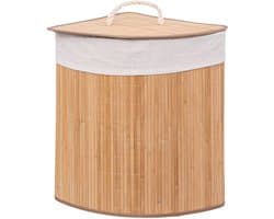 Wasmand Bamboe Hoek 48 Liter - Laundry Basket Corner
