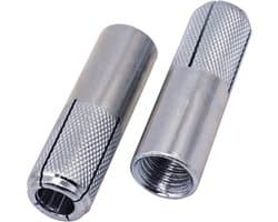 Beton Ankers - Wandpluggen Bouten - Vastzetten Materialen - Gelegeerd Staal - M16 x 65 mm