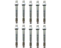 Heavy Duty Pluggen - Betonankers Keilbouten - Hoge Lasten Bevestigen - ETA Goedgekeurd - M12x180 10 stuks - Verzinkt