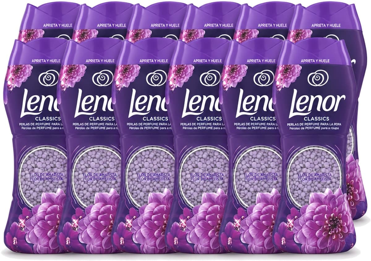 12 x Lenor Unstoppables – Geurbooster – Amethyst – 210 g - Voordeelverpakking - 12 stuks — afbeelding 1