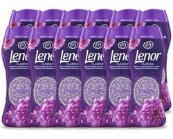 12 x Lenor Unstoppables – Geurbooster – Amethyst – 210 g - Voordeelverpakking - 12 stuks
