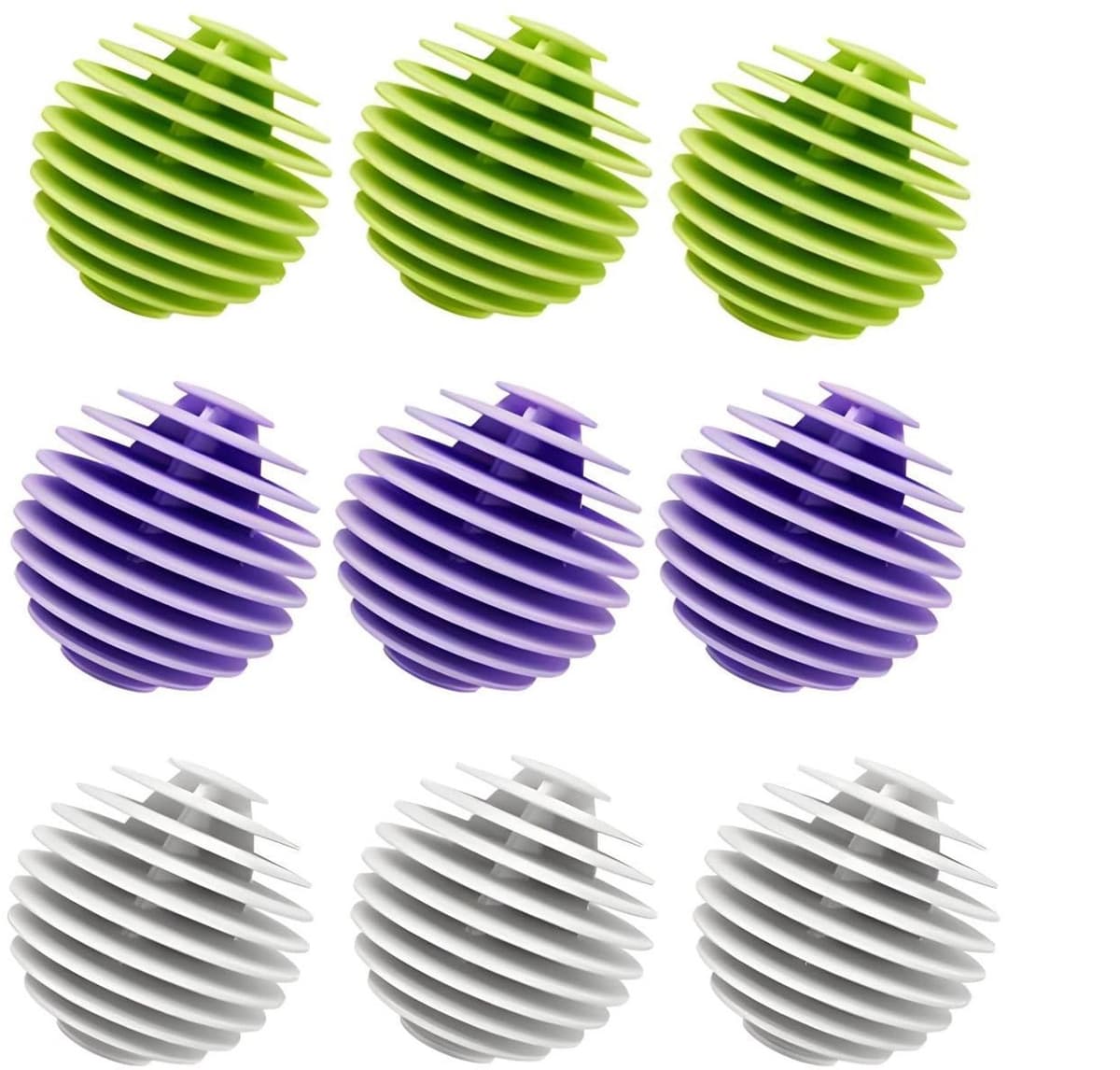 9 Stuks Herbruikbare Droogballen - 5,5 x 5,5 cm — afbeelding 1