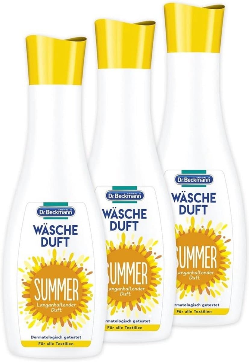 Wasgeur Summer | Frisse en langdurige geur voor alle textielsoorten | 3 x 250 ml — afbeelding 1
