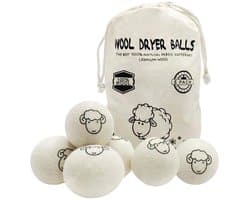 Set van 16 Wol Droogballen voor Drogen