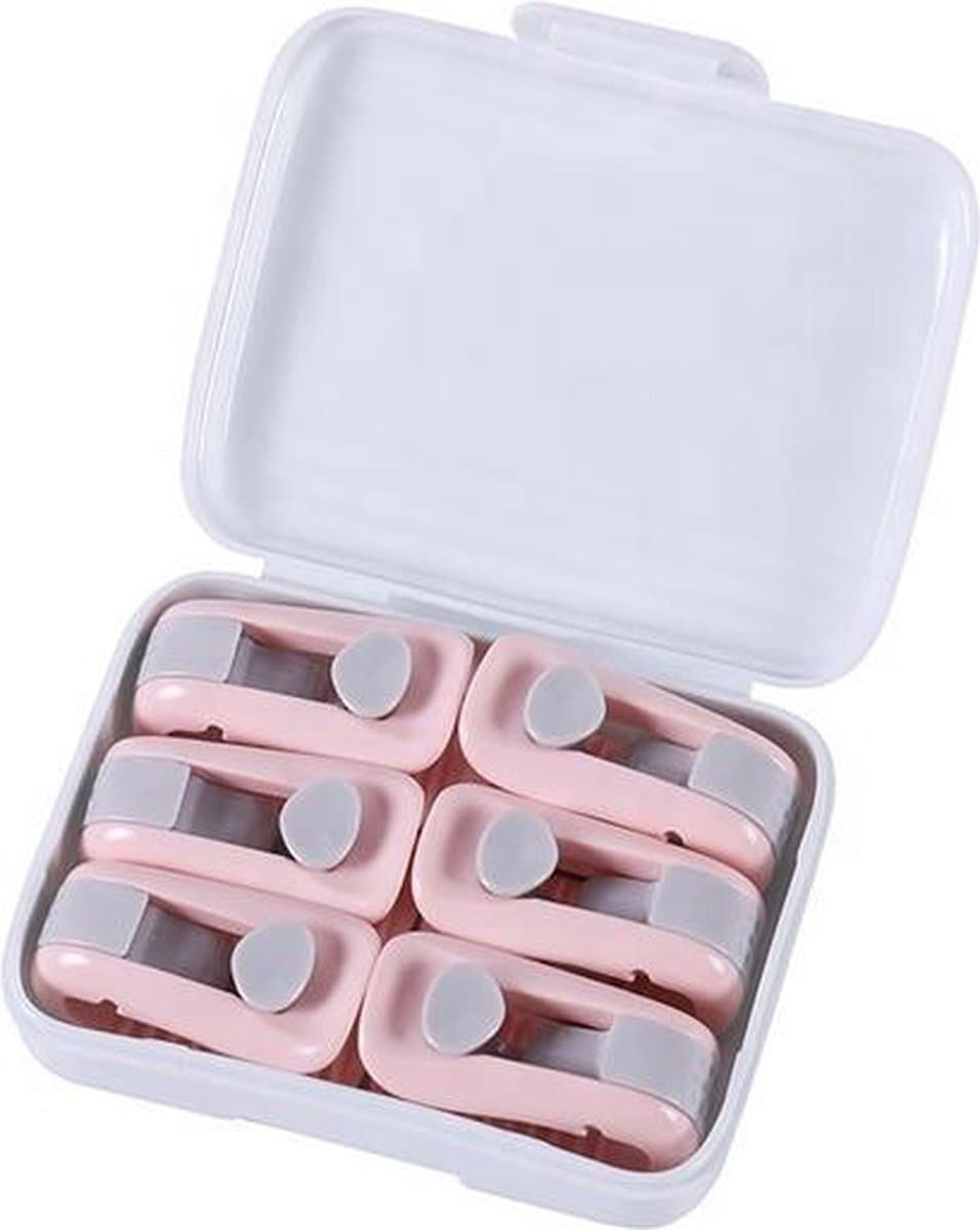 New Age Devi - Dekbedclips Dekbed Klemmen 18 STUKS Knijpers Laken Deken Roze — afbeelding 1