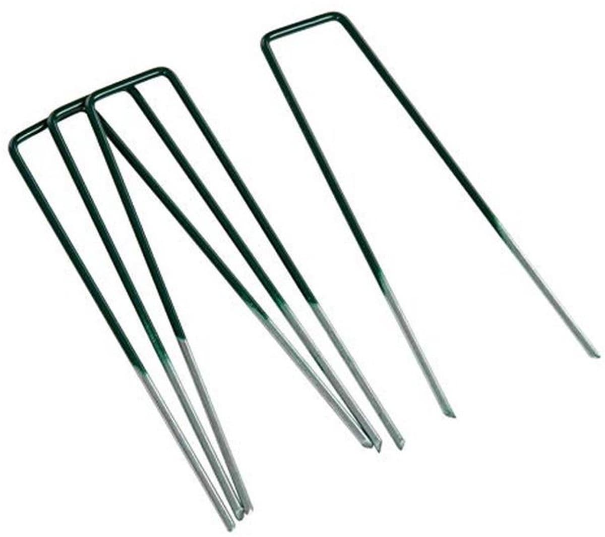 Grondankers, Tentharingen en Bevestigingsankers - 50 Stuks - 150 x 30 mm - Thermisch Verzinkt en GepOedercoat — afbeelding 1