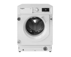 Whirlpool BI WDWG 861485 EU - Was-droogcombinatie - FreshCare - Voorbelading - Ingebouwd - Wit - Links - Wit - Knoppen - Draaiknop