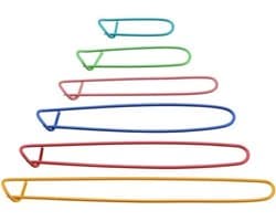 Grote Veiligheidsspelden - Dekenspelden - Knutselen Naaien - Stevig Aluminium - 12 cm - Meerkleurig