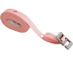 Waslijn Buiten - Droogtouw Outdoor - Kleding Drogen - Winddicht Ontwerp - 3.5 Meter - Roze