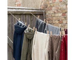 Waslijn - PVC met Stalen Kern - Weerbestendig en Flexibel - 30 m Lengte - Voor Tuin en Camping