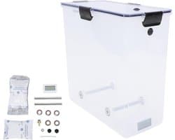 Filament Droogbox - Vochtige Filament Opslag - 3D Printen Verbeteren - Geïntegreerde Hygrometer - Voor 1kg Spoelen - Transparant
