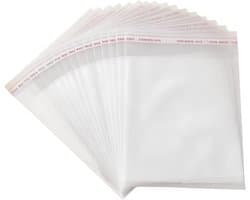 Transparante Hersluitbare Cellofaanzakken - 33,5 x 47,5 cm - Verpakkingszakken voor Kleding, Documenten en Feesttraktaties