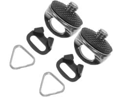 1set Camerariem Bevestigingsset Met Driehoekige Haak Veiligheidsschroef Voor Camera Lichtgewicht Compact Inclusief Voor Extra Bescherming