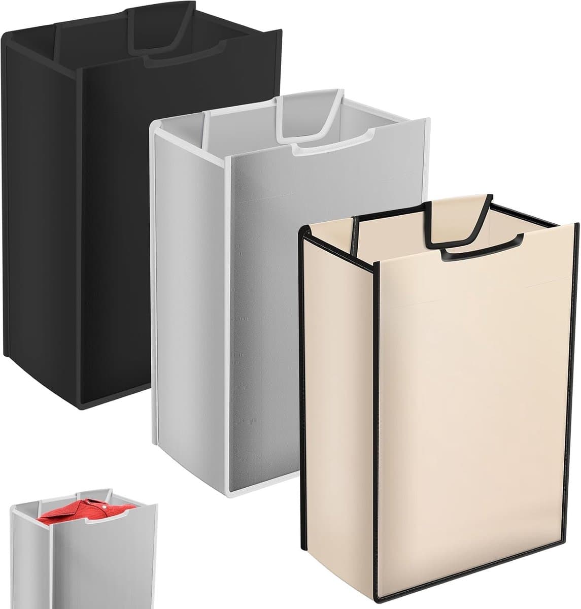 Waszak Set van 3 - Vervangingszakken voor Wasmand Trolley, Oxford Stof, Uitneembaar — afbeelding 1