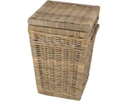 Wasmand Top in Grey rotan — afbeelding 1