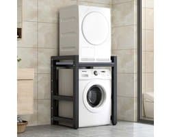 Opbergrek voor Wasmachine en Droger - Ruimtebesparende Planken voor Wasruimte