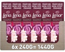 Lenor Geurbooster Jasmijn & Rose de Mai - 6 x 240 gram - Wasparfum — afbeelding 1