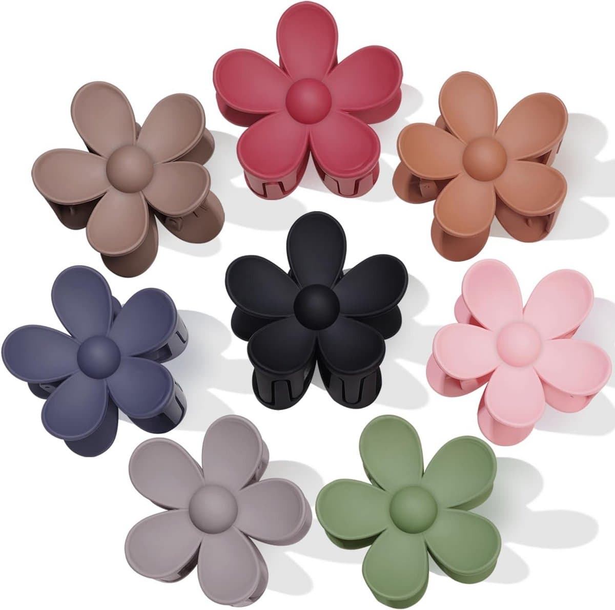 Grote Haarklemmen Set Antislip 8 Stuks voor Dik en Dun Haar — afbeelding 1