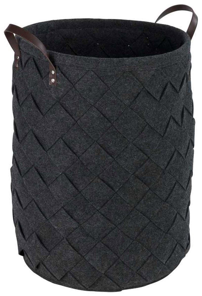 Wenko Wasmand 75L Trovo Antraciet — afbeelding 1