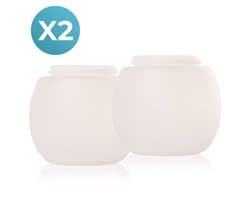 FAVE® Doseerbol - 2 Stuks - 230 ML - Wasbollen Wasmachine - Duurzame Wasballen - Wasbolletje Wasmiddel Vloeibaar