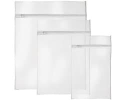 Wasmachine Kledingnetten Set van 3 - Ondersteuning voor Delicate Kleding en Organisatie