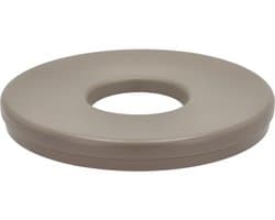 Zone Denmark Deksel voor Ume Wasmand - Wasmanddeksel - Kunststof - Ø 40 cm - Taupe