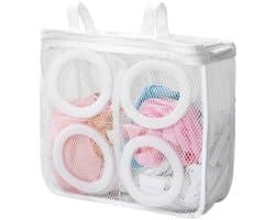 Set van 2 schoenenwaszakken - Netwaszakken voor sportschoenen, geschikt voor sportschoenen, sportschoenen en pantoffels
