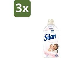 3 x Silan – Wasverzachter – Sensitive – 1144 ml - Wasverzachter - Gevoelige Huid - Hypoallergene - Huidvriendelijk - Wasgoed Zachtheid
