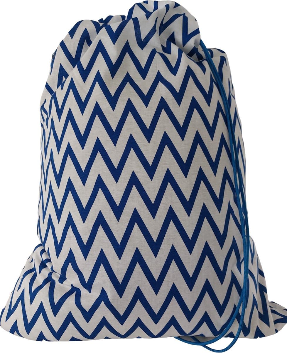 Bluvardi Katoenen waszak -Heavy Duty XL- met trekkoord - Electric blue — afbeelding 1