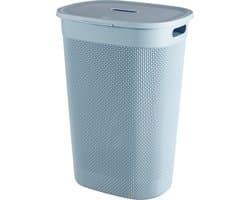 Curver Filo Wasmand met deksel 55L - Blauw — afbeelding 1