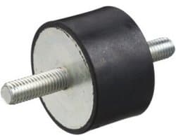 Trillingsdemper Type A - 20x20mm - M6