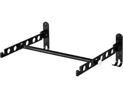 Opknoping Rekken Aluminiumlegering - Wandmontage Roterende Drogen Rekken - Folding Kleding Droogrek met Balkon Kleding Hanger - Kast Organizer voor Badkamers en Wasruimtes folding wall laundry rack