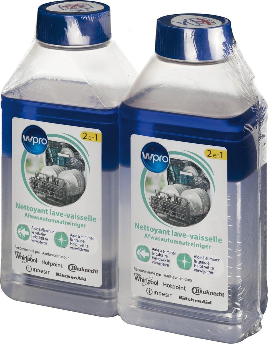 WPRO Vaatwasser Reiniger 2x250 — afbeelding 1