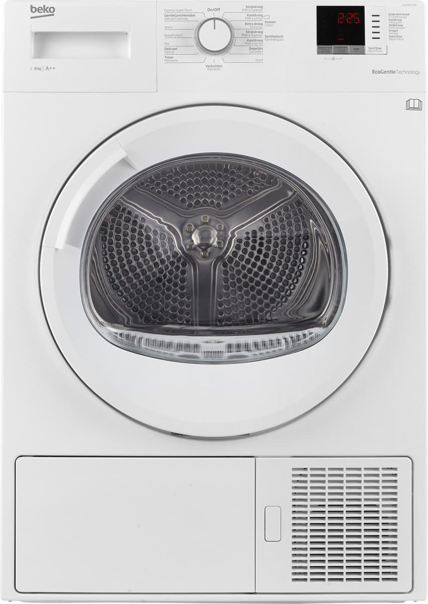 Beko DS8412GX0 - Warmtepompdroger - NL/FR — afbeelding 1
