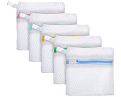 Solidchoice - Set van 5 Antiaanbakwaszakken voor de Wasmachine
